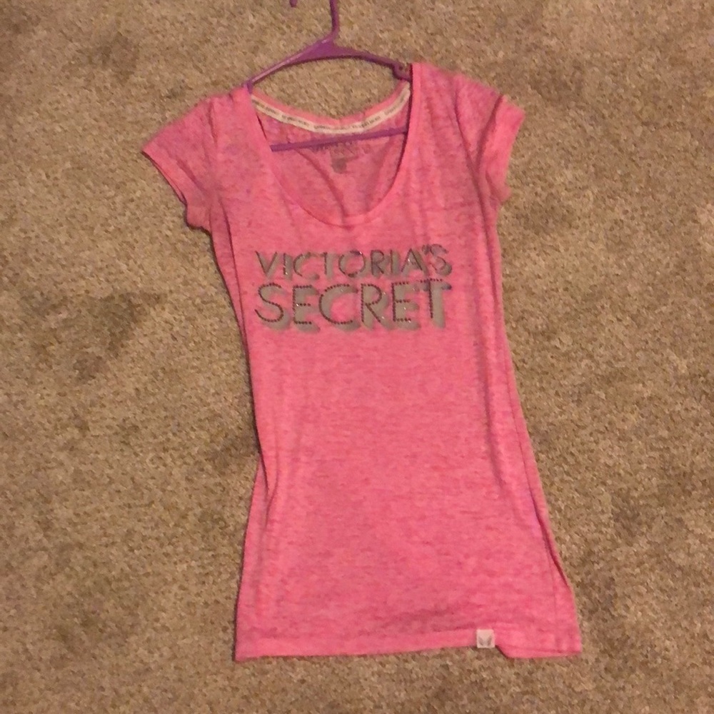 Pink Victoria’s Secret shirt